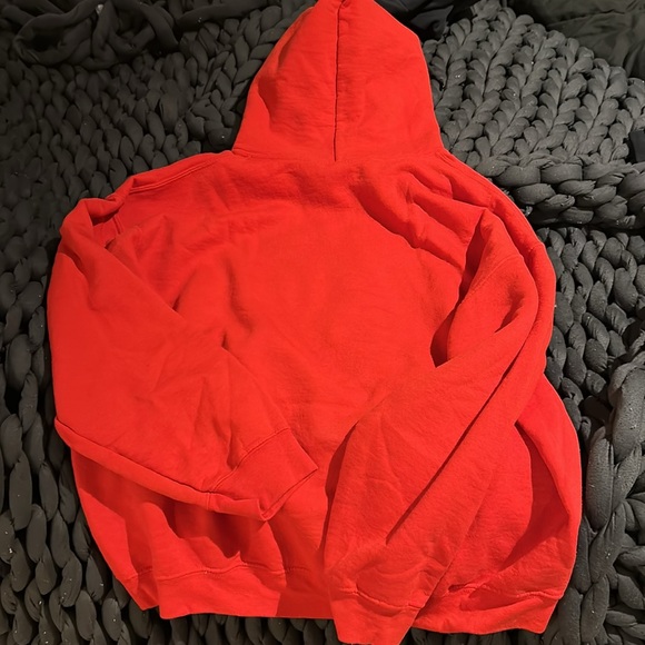 Cornell Hoodie in Red - Picture 4 of 4